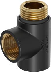 Mexen Mexen, T-idom fűtőelemhez fűtőrúdhoz 1/2", fekete matt, W906-000-70 (W906-000-70)