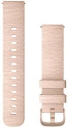 Garmin óraszíj Vivomove 3 rózsaszín nylon, világos arany csattal (QR 20 mm) (010-12924-12) (G010-12924-12)