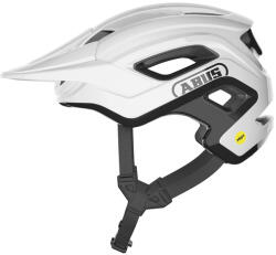 ABUS kerékpáros sport sisak Cliffhanger MIPS, In-Mold, shiny white, M (54-58 cm)