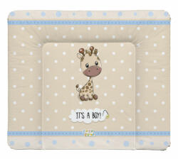  Babastar puha pelenkázó lap 85*75 cm - It's a boy ! zsiráf bézs