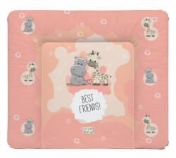  Babastar puha pelenkázó lap 85*75 cm - Best friend's ! barack