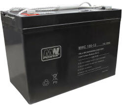 MW Power Baterie (acumulator) Carbon 150Ah, 12V, tehnologie plumb-carbon (Pb-C) (MWC 150-12)