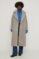ANSWEAR kabát női, bézs, átmeneti, kétsoros gombolású - bézs L - answear - 29 385 Ft