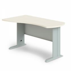Manager ergonomikus asztal, bal 160 x 100 cm, világos akác - rauman - 206 690 Ft