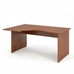Impress ergonomikus asztal 160 x 90 cm, bal, sötét dió - rauman - 129 290 Ft