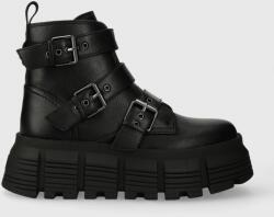 Buffalo bokacsizma Ava Ankle Boot fekete, női, enyhén téliesített, platformos, 1224016 - fekete Női 40