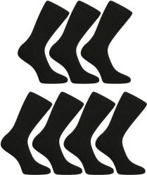 Nedeto 7PACK fekete hosszú Nedeto zokni (7NDTP1001) L