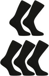 Nedeto 5PACK fekete hosszú Nedeto zokni (5NDTP1001) XL