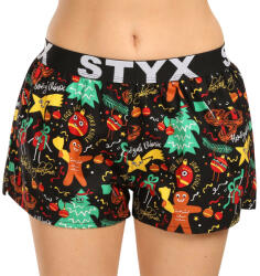 Styx Női klasszikus boxeralsó Styx art sport gumiból készült karácsonyi díszek (T1754) XL
