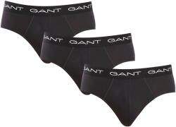 Gant 3PACK Fekete Gant férfi slip alsónadrág (900013001-005) L