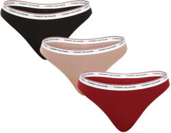 Tommy Hilfiger 3PACK női tanga Tommy Hilfiger többszínű (UW0UW04894 0R3) XS
