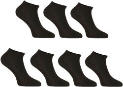 Nedeto 7PACK Fekete rövid Nedeto zokni (7NDTPN1001) XL