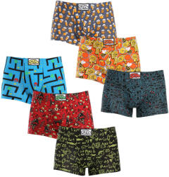Styx 6PACK férfi boxeralsó Styx art klasszikus gumipánt többszínű (6Q12697124) S