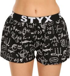 Styx Női klasszikus boxeralsó Styx művészet sport gumifizika (T1652) XL