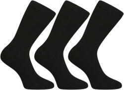 Nedeto 3PACK fekete hosszú Nedeto zokni (3NDTP1001) S