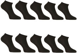 Nedeto 10PACK Fekete rövid Nedeto zokni (10NDTPN1001) XL