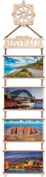 EWA Puzzle 2D, Australia si Oceania, EWA, lemn, 82 piese