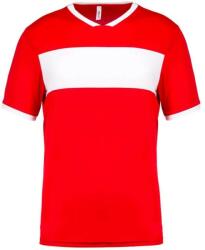 Proact Tricou pentru copii PA4001, sporty red/white (pa4001sre/wh)