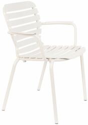 Zuiver Fehér fém kerti szék ZUIVER VONDEL karfával (1700006)