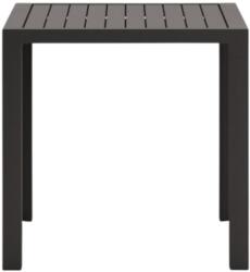 Kave Home Szürke fém kerti étkezőasztal Kave Home Culip 77 x 77 cm (LF-J0100038NN02)