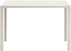 Kave Home Fehér fém kerti bárasztal Kave Home Culip 150 x 77 cm (LF-J0100040NN05)