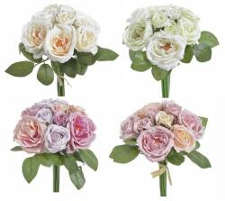  Buchet 6 trandafiri+3 boboci din flori artificiale (3094)