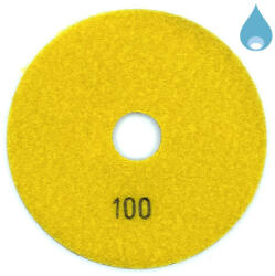 CRIANO Paduri / dischete diamantate pt. slefuire umeda #100 Ø125mm - DXDY. WETPAD. 125.0100 (DXDY.WETPAD.125.0100) - masinidetaiatgresie