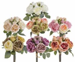 Buchet 5 trandafiri + 3 boboci din flori artificiale (3784)