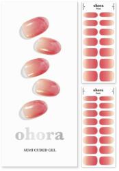 Ohora Set autocolante pentru unghii - Ohora Semicured Gel Nail N Cream Sunshine