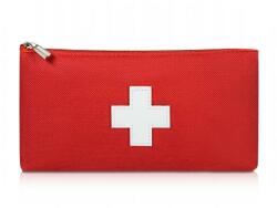 MAKEUP Trusă de prim ajutor, din stofă First Aid Kit, roșie, 19x10x2 cm - MAKEUP First Aid Kit Bag S