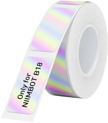 NIIMBOT Imprimanta etichete Thermal labels Niimbot stickers EL14x30mm 190 pcs (Silver) (33877) - pcone