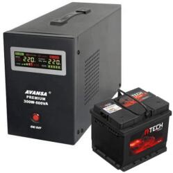 Avansa Tartalék tápegység keringető szivattyúkhoz AVANSA UPS 300W 12V + akkumulátor 117507 (117507)
