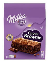 Milka Choco Brownie sütemény tejcsokoládéval, tejcsokoládé darabokkal-150g - koffeinzona