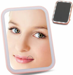 InnovaGoods Led-es smink kozmetikai tükör, többféle fokozatú fénnyel, fehér színben (ZE-VER-prak-24039)