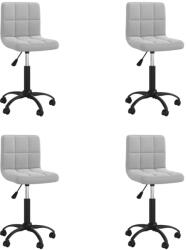 vidaXL 4 buc gri deschis 3087574