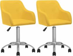 vidaXL 2 buc galben 330641