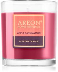Areon Scented Candle Apple & Cinnamon lumânare parfumată 120 g