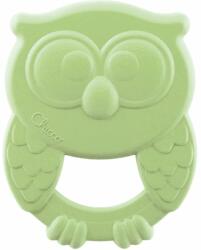 Chicco Eco+ Owly Teether rágóka Green 3 m+