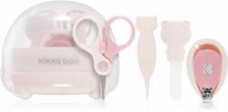 Kikkaboo Baby Manicure Set Bear manikűröző szett gyermekeknek születéstől kezdődően Pink