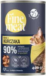 Pet Republic PetRepublic Fine Meat preparat de pui 400g pentru pisici