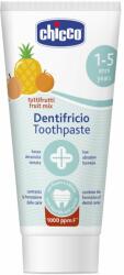 Chicco Toothpaste Fruit Mix fogkrém gyermekeknek fluoriddal 1-5 y 50 ml