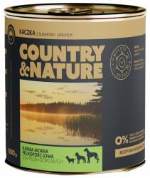Country&nature Hrana umeda fara cereale pentru caini, rata, sfecla rosie ai mar 850 g
