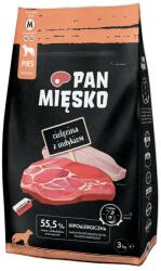 Pan Mięsko PAN MIĘSKO Hrana uscata caini talie medie, cu vitel si curcan 3kg