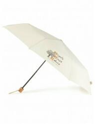Perletti Umbrela mini pentru femei Perletti pentru soare sau ploaie manuala 97 cm + bej (PE19117)