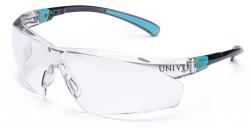 Univet Ochelari protectie 506 UP Clear Plus 1, negru/albastru, lentile anti-zgariere si anti-aburire, Univet 506U031300