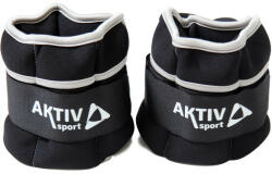  Csukló- és bokasúly Aktivsport 2x0, 5 kg fekete-szürke