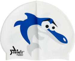  Úszósapka Swimfit delfines fehér