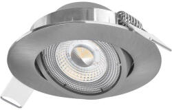 EMOS Exclusive LED beépíthető spotlámpa kör 450lm term. fehér, 80×25 mm