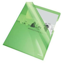 Esselte Genotherm 'L' A4, 150 micron víztiszta felület Esselte Luxus zöld