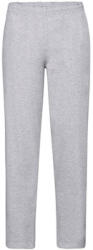Fruit of the Loom Férfi Nadrág Normál Fruit of the Loom Open Leg Pants - M, Heather szürke
